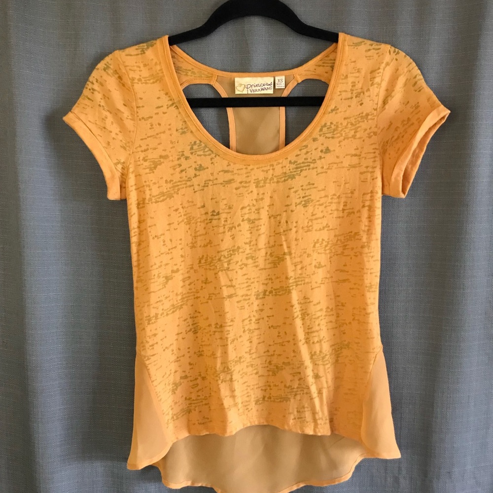 Princess Vera Wang cutout top